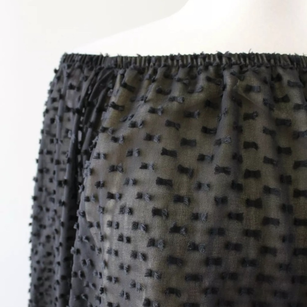 NWT Wildfox Mariette Miami Off Shoulder Dot Top - Picture 3 of 8